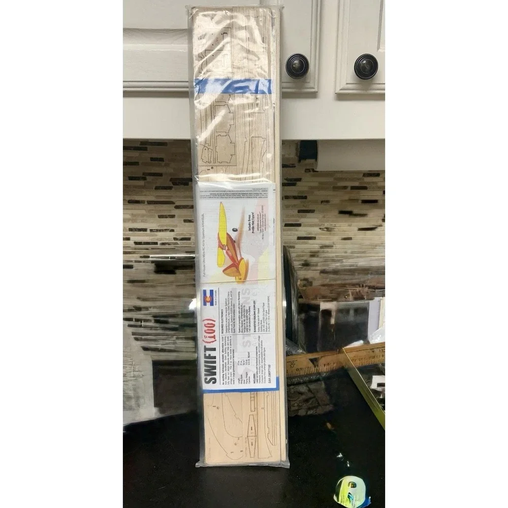 Stevens AeroModel Swift 100 RC Airplane Kit Laser Cut Balsa New SAK-SWIFT100